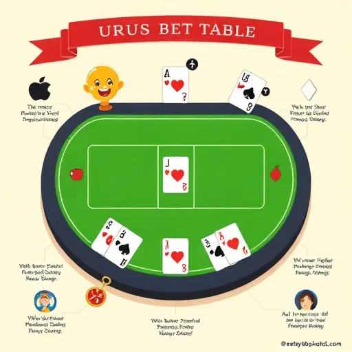 Tips Menang Blackjack: Urus Bet Table